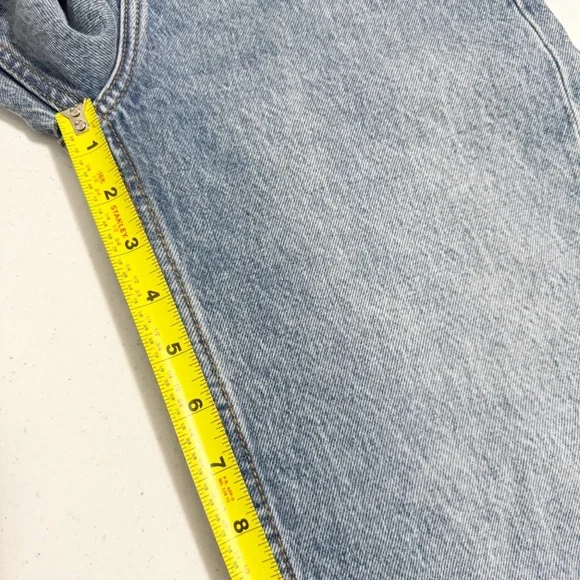 Zara The Ripped High Waist Mom Jeans NWT 0 - Picture 9 of 12